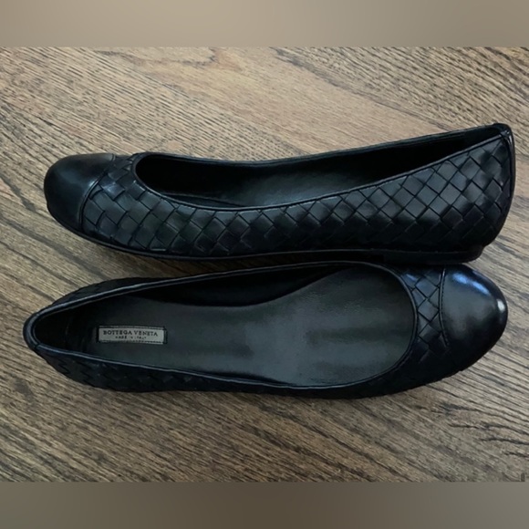 Bottega Veneta Shoes - Bottega Veneta Scarpa Pelle Intrecciato Flats